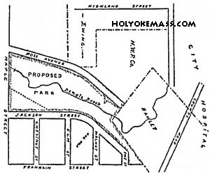 Site of Holyoke's Proposed Park