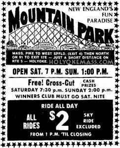 Mountain Park Ad, 05 October 1973