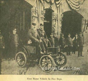 First Motor Vehicle in Fire Department