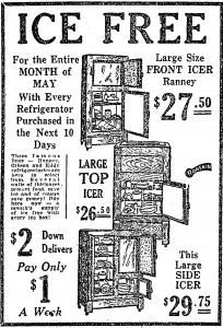Icebox, 1926