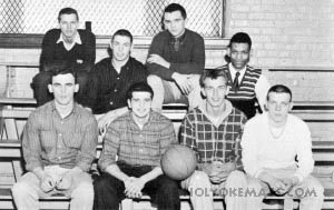 Holyoke High Basketball Team, 1956 - 1957