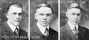 From Left: Herbert Marx, David Moxon and Frederick Zwisler