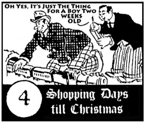4 Shopping Days Till Christmas