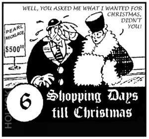 6 Shopping Days Till Christmas