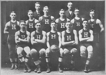 Holyoke High School's Winning Basketball Team, 1923-24 Season