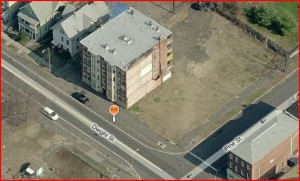 Map of 787 Dwight Street, courtesy Bing.com