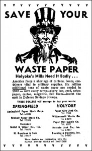 Save Your Waste Paper