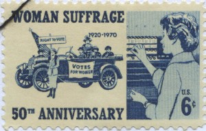 US Stamp, 1970 Woman Suffrage