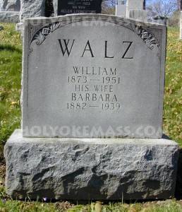 Walz - Gewinner Tombstone, Forestdale Cemetery