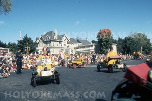 Shriners in the St. Patrick's Day Parade, 1973