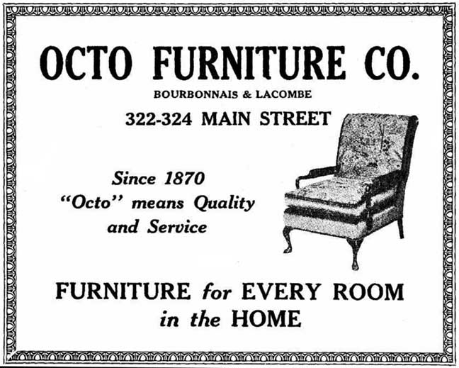 Octo Furniture, 1931