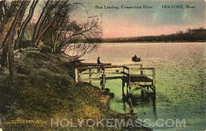 Boat Landing, Connecticut River, Holyoke