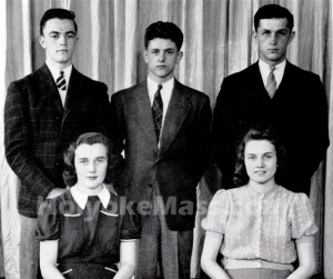 Holyoke High School, Senior Class Officers, 1939
