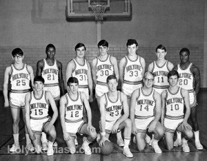 Holyoke High School Varsity Basketball Team, 1969