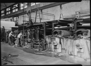 American Writing Paper Company Cylinder Machine Making Matchboard