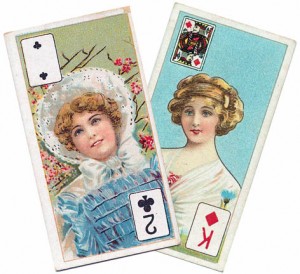 vintage cards small