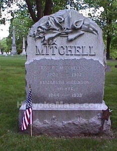 Robert Mitchell, Jr., 1838 - 1907Elizabeth Higginson, his wife, 1844 - 1933