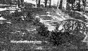 Rustic Bridge at Elmwood ParkAugust 1936