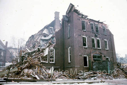 Demolilition of the Elmwood School